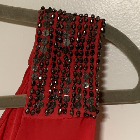 Zara Trafaluc | Women's Bright Pink Sleeveless Cocktail Dress Size Medium - Picture 4 of 6